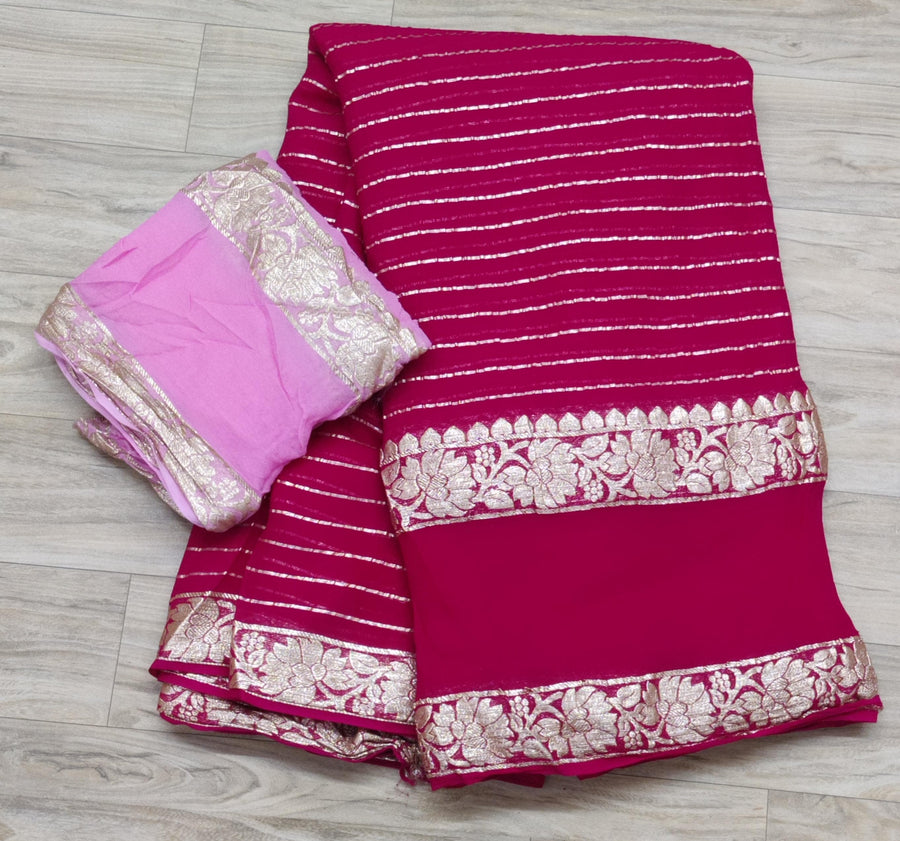 Pure Georgette sarees - Anvitha Collections