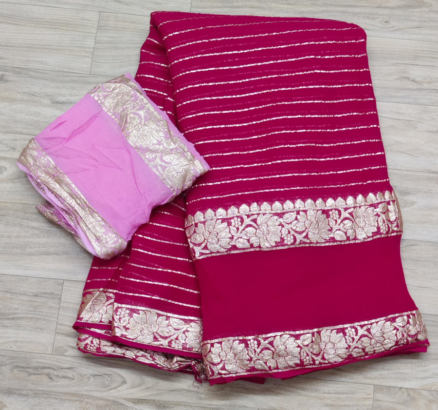 Pure Georgette sarees