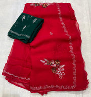 chiffon sarees - Anvitha Collections
