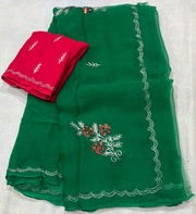 chiffon sarees - Anvitha Collections