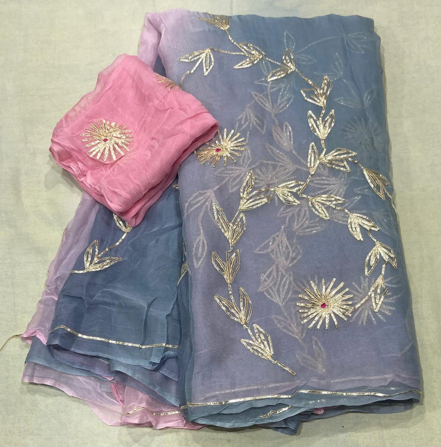 chiffon sarees - Anvitha Collections