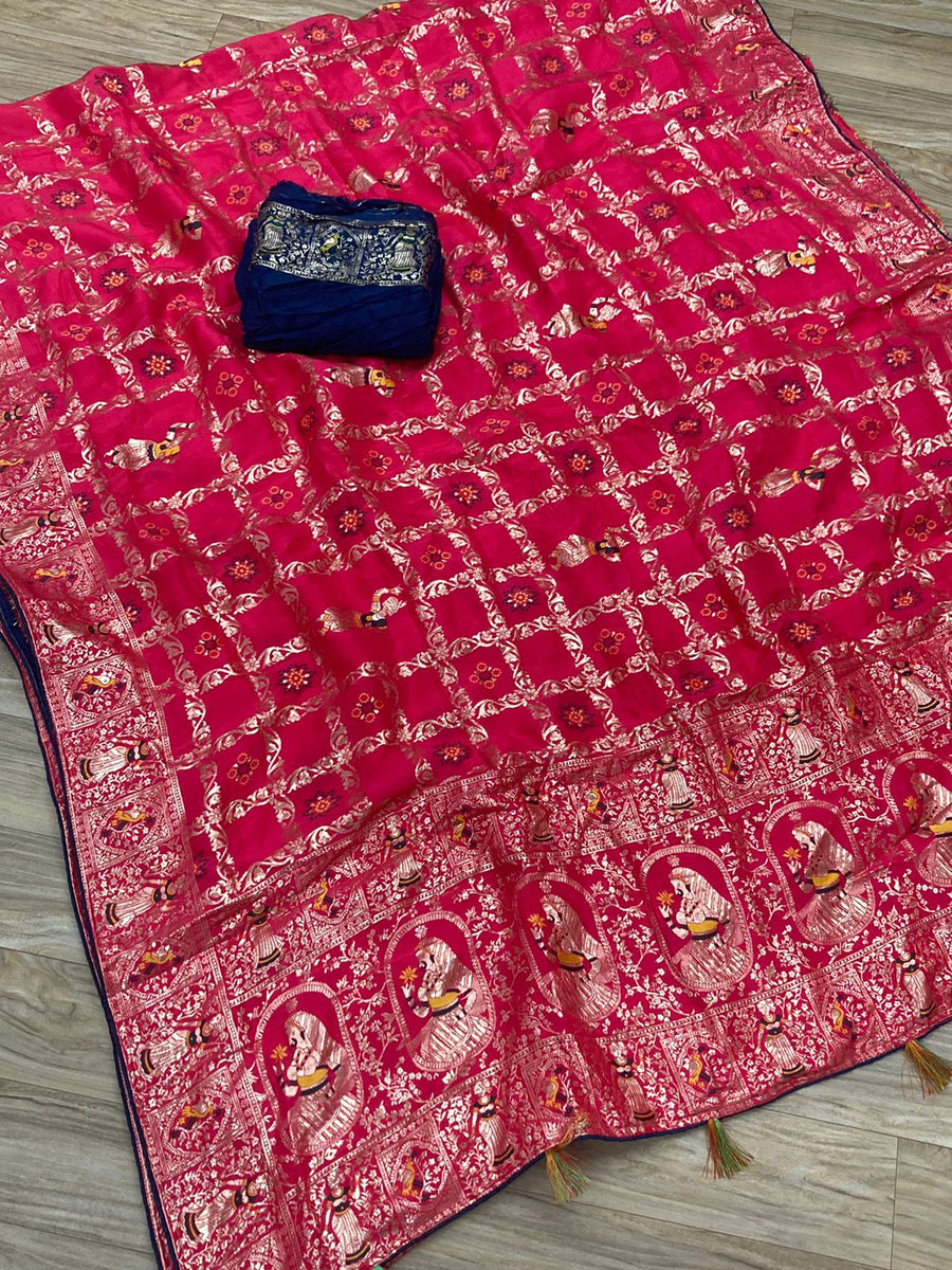 pure dola fabric - Anvitha Collections