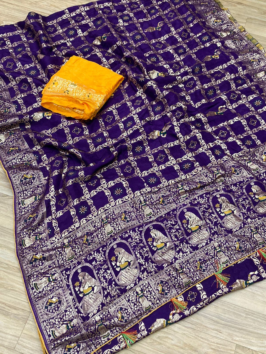 pure dola fabric - Anvitha Collections