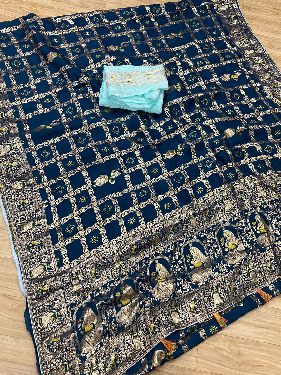 pure dola fabric - Anvitha Collections