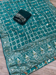 pure dola fabric - Anvitha Collections