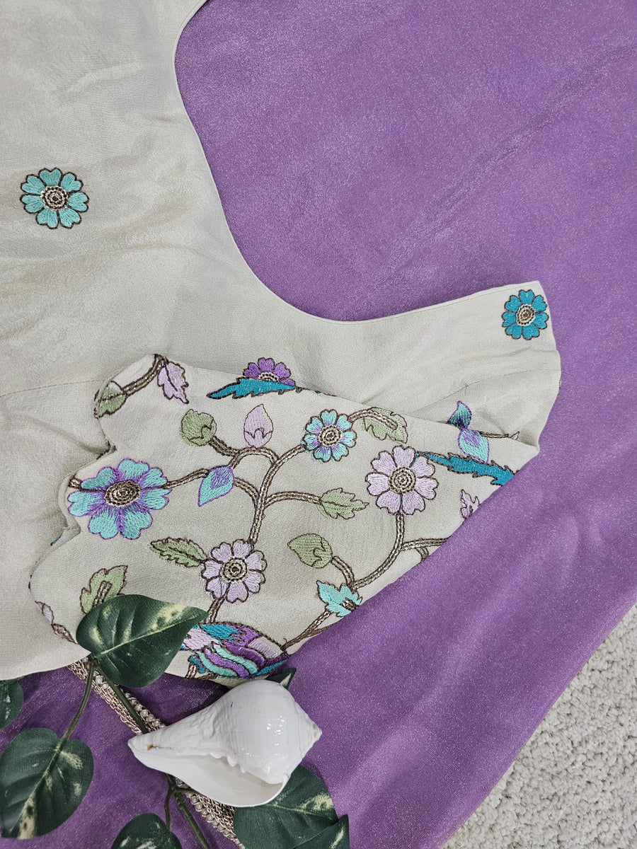 tissue saree - Anvitha Collections
