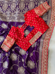 Pure Banarasi Pattu Saree - Anvitha Collections