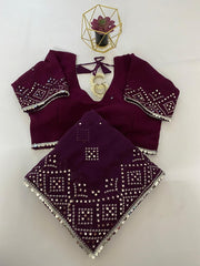 FOX Georgette Silk - Anvitha Collections