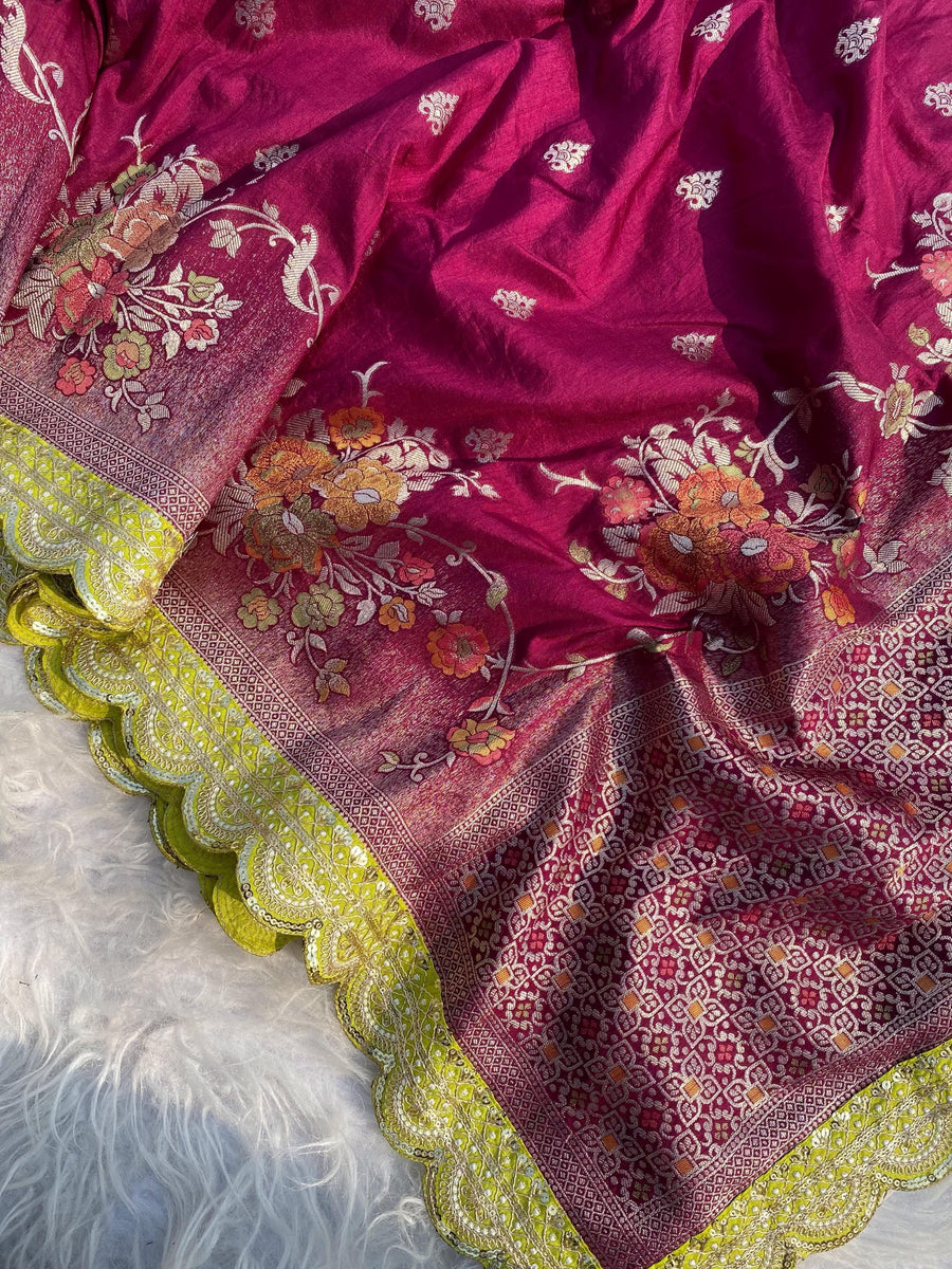 pure dola silk sarees - Anvitha Collections