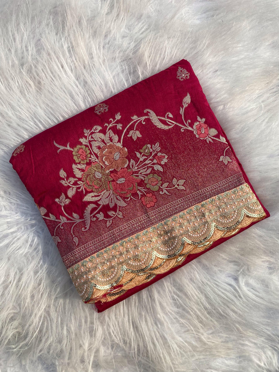 pure dola silk sarees - Anvitha Collections