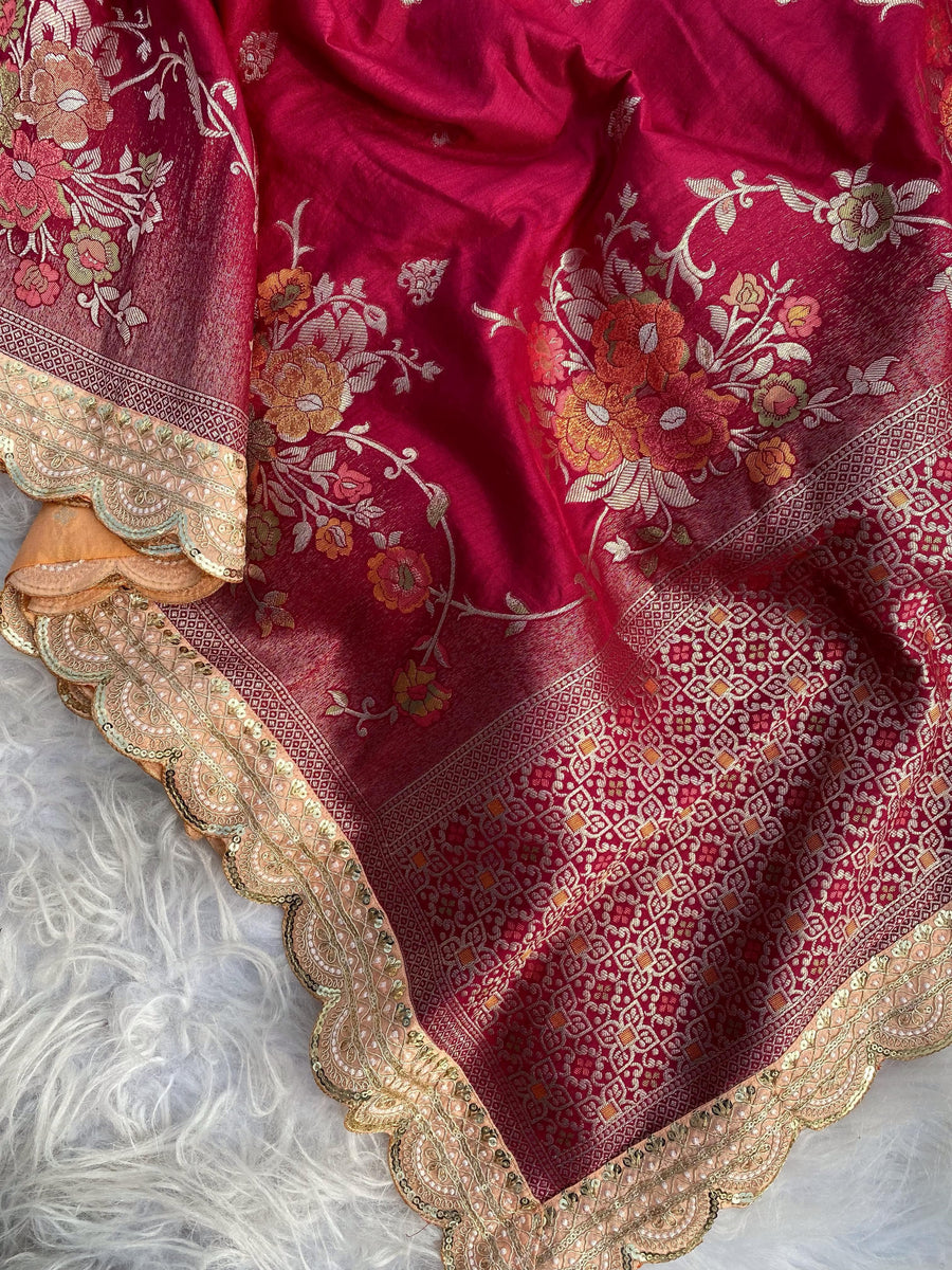 pure dola silk sarees - Anvitha Collections