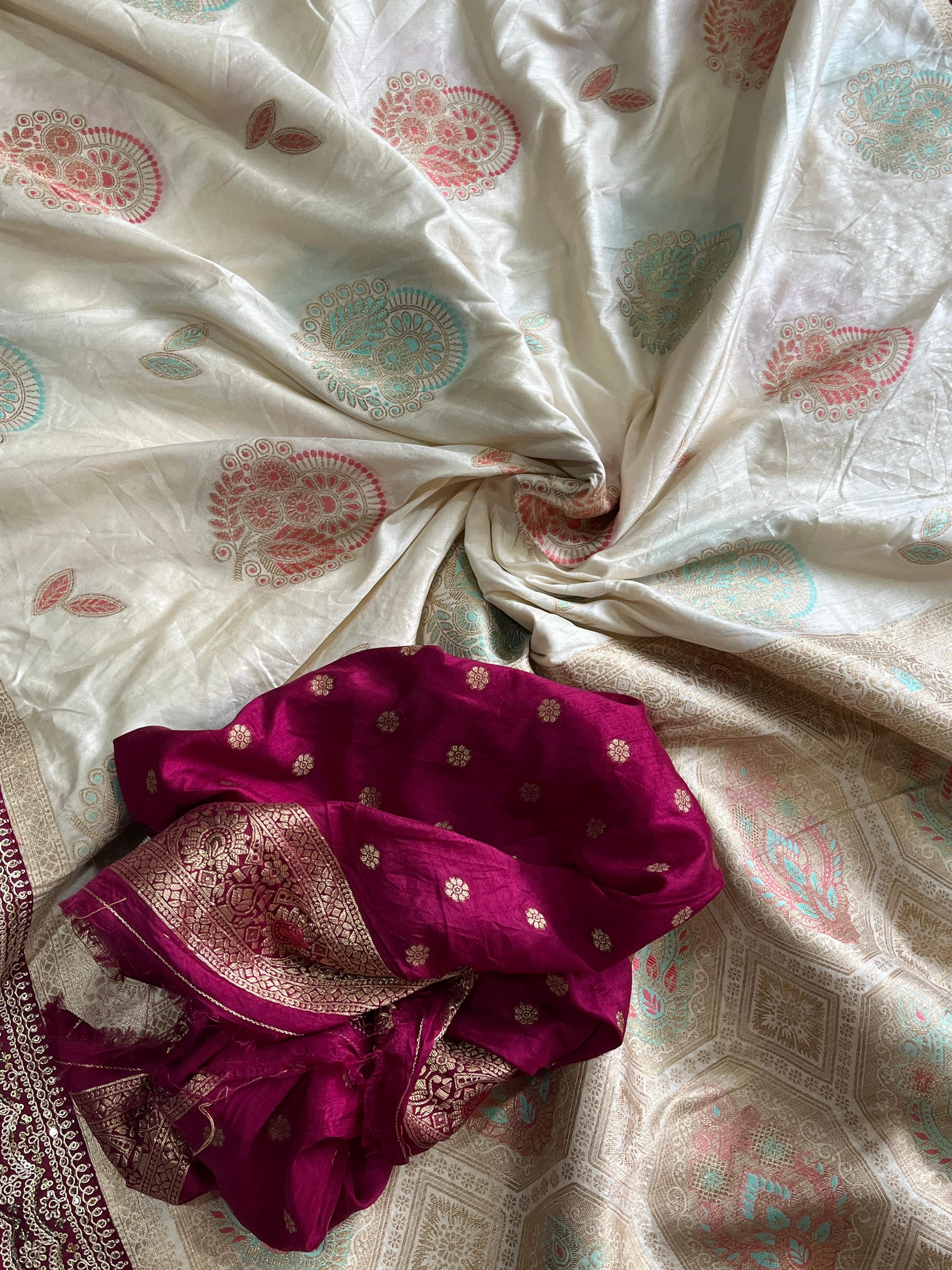 Pure Banarasi Pattu Saree - Anvitha Collections