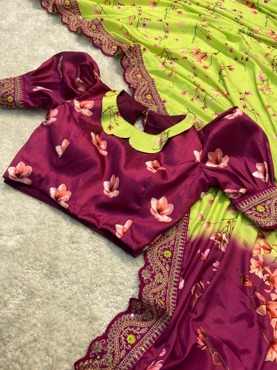 beautiful Mangalagiri saree - Anvitha Collections