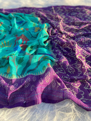 pure viscose handprinted sarees - Anvitha Collections