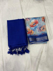 Mangalagiri plain pattu sarees - Anvitha Collections