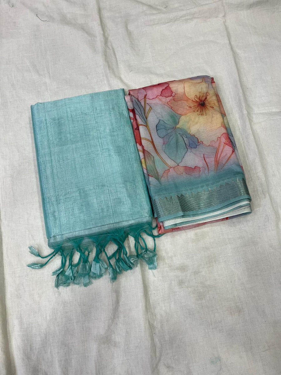 Mangalagiri plain pattu sarees - Anvitha Collections