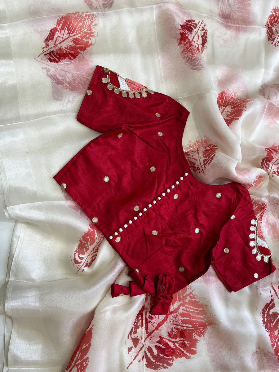 Organza Silk saree - Anvitha Collections