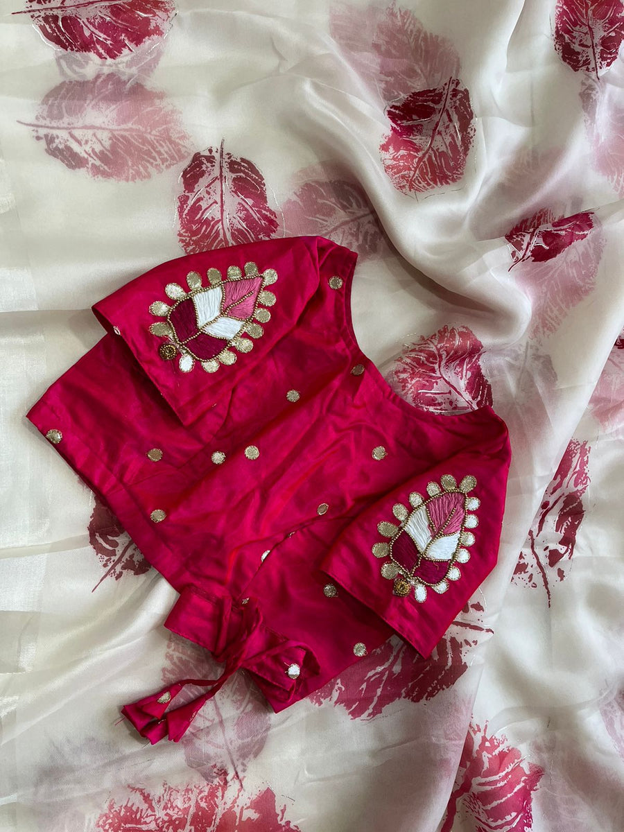 Organza Silk saree - Anvitha Collections