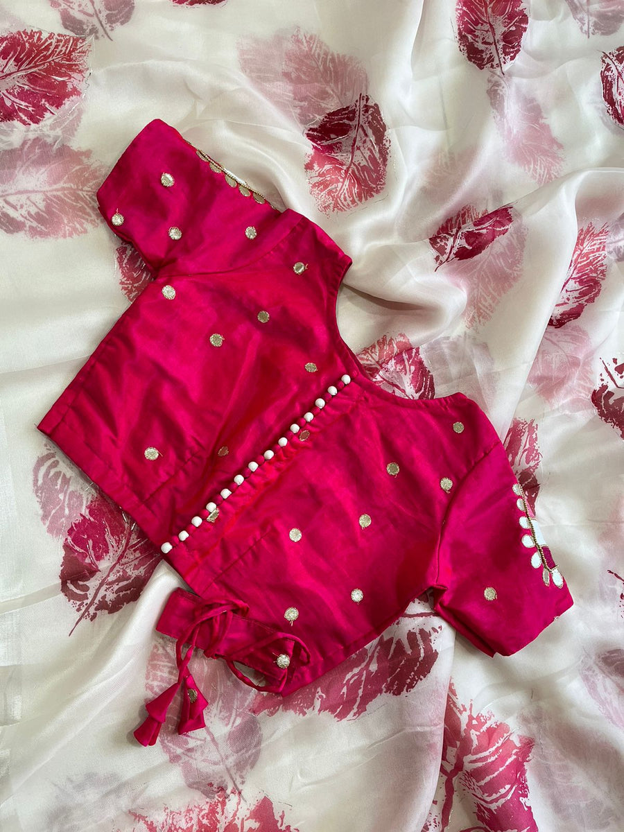 Organza Silk saree - Anvitha Collections