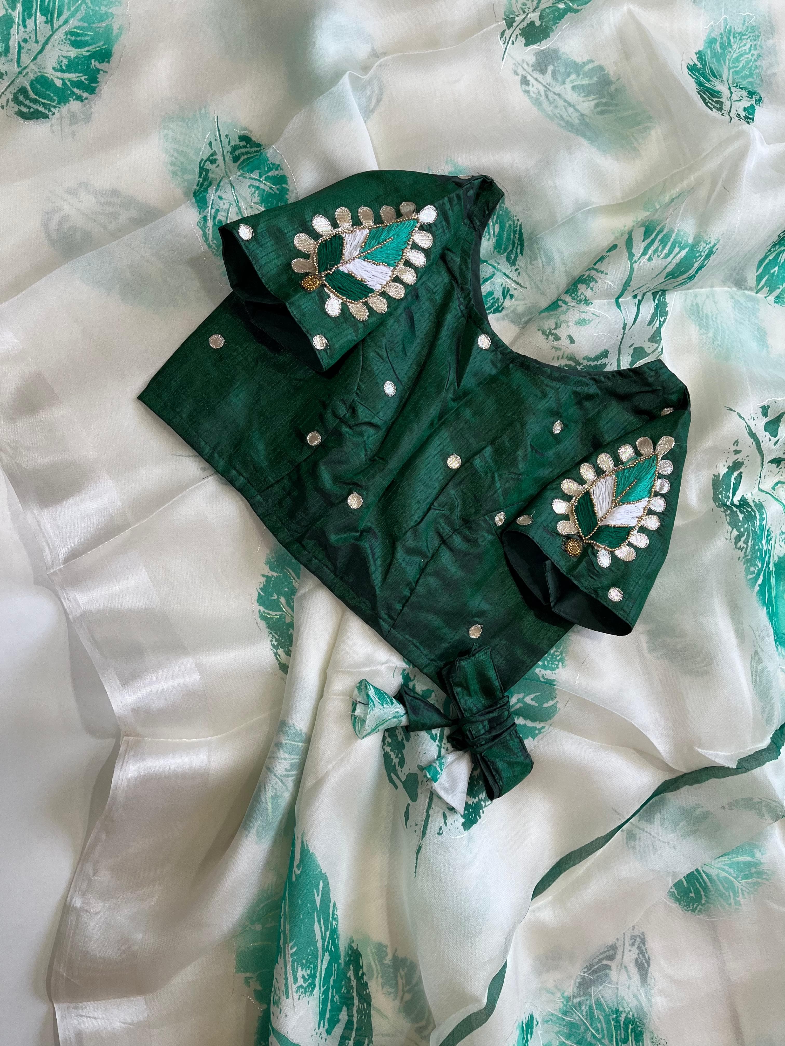 Organza Silk saree