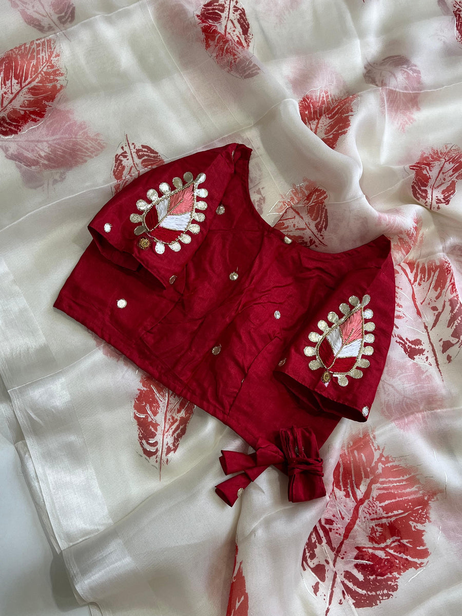 Organza Silk saree - Anvitha Collections