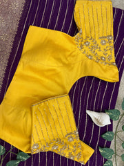 georgette banaras saree - Anvitha Collections