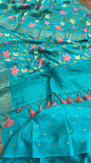 pure munga silk banarasi - Anvitha Collections