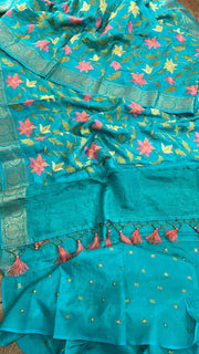 pure munga silk banarasi