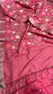 pure munga silk banarasi - Anvitha Collections