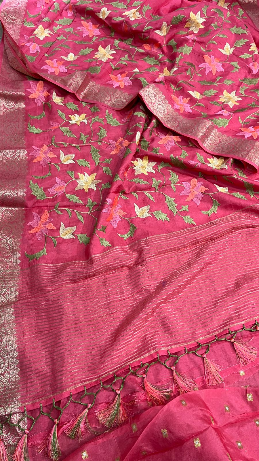 pure munga silk banarasi