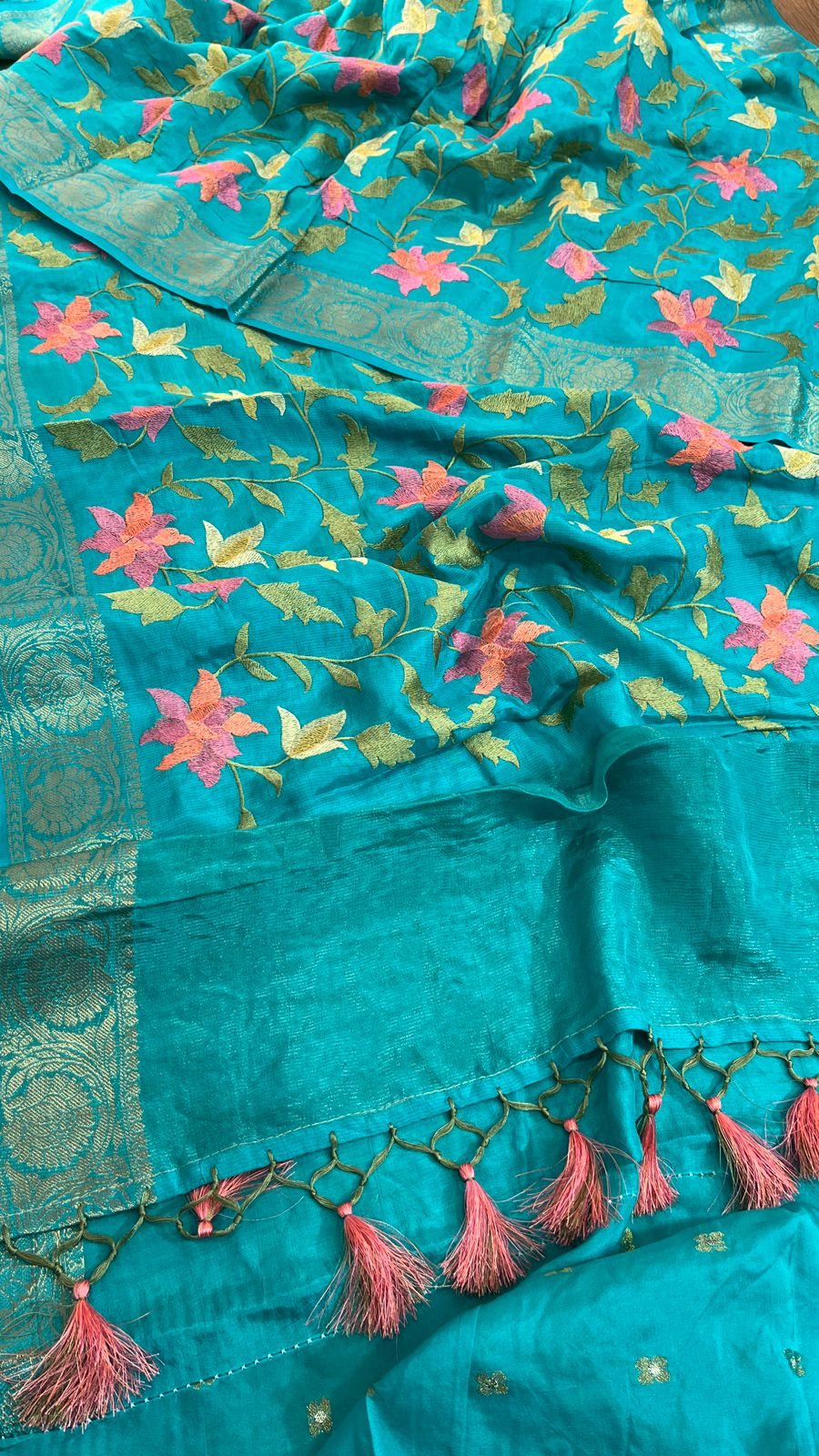 pure munga silk banarasi - Anvitha Collections
