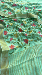 pure munga silk banarasi - Anvitha Collections
