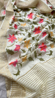 pure munga silk banarasi - Anvitha Collections