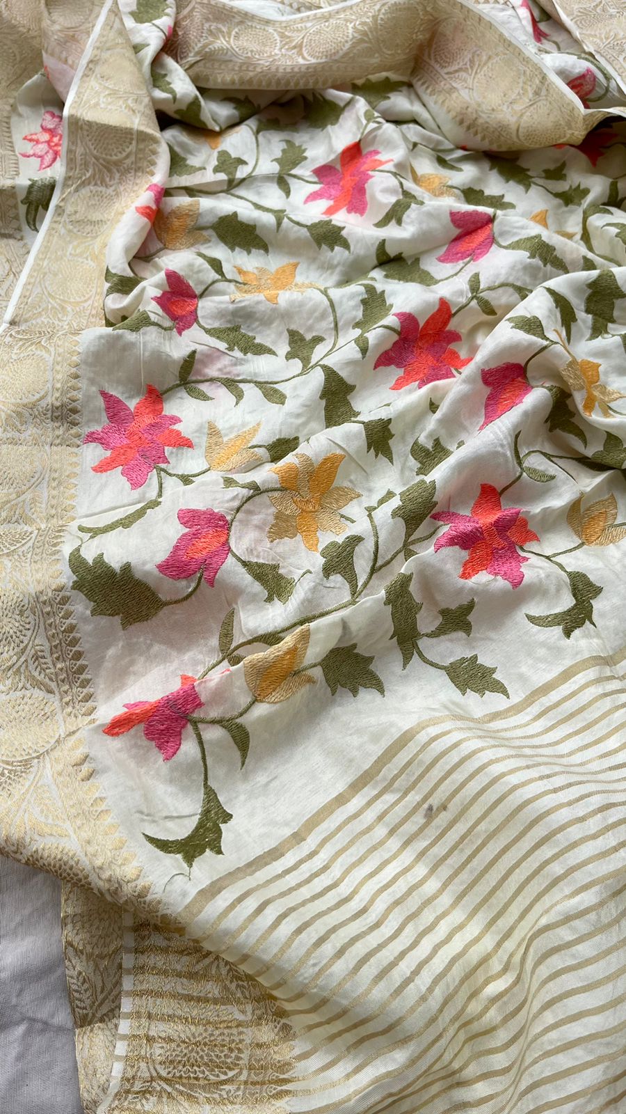 pure munga silk banarasi - Anvitha Collections