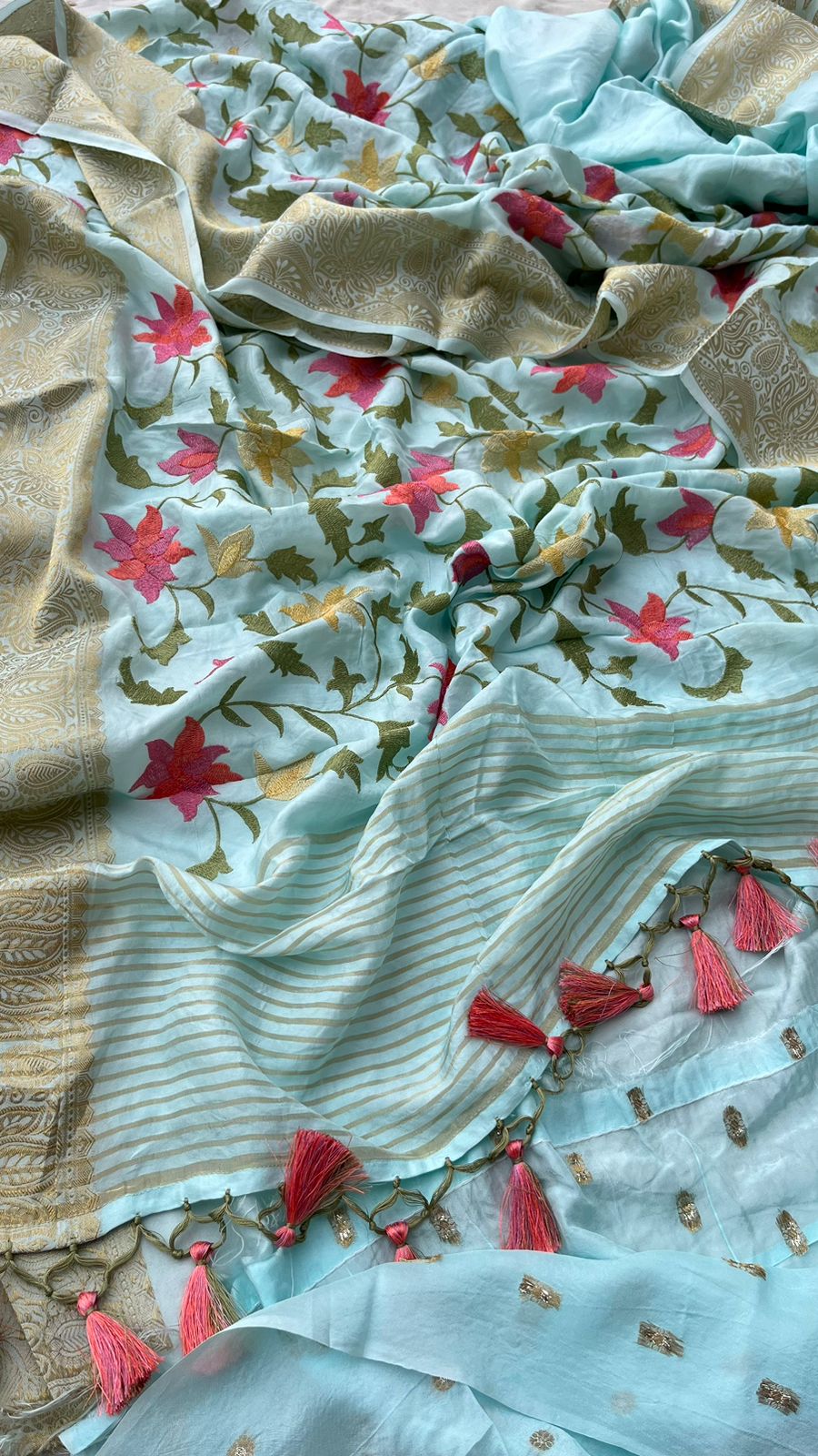 pure munga silk banarasi - Anvitha Collections