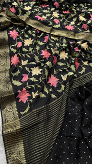 pure munga silk banarasi