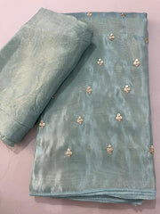 Pure Tissue Booty Saree - Anvitha Collections