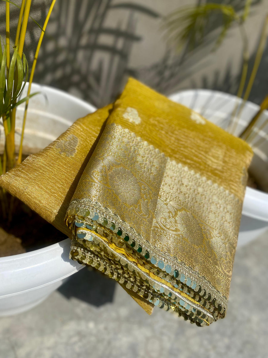 Katan silk fabric saree - Anvitha Collections