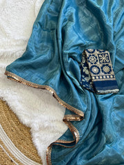 Banarasi Crush Saree - Anvitha Collections