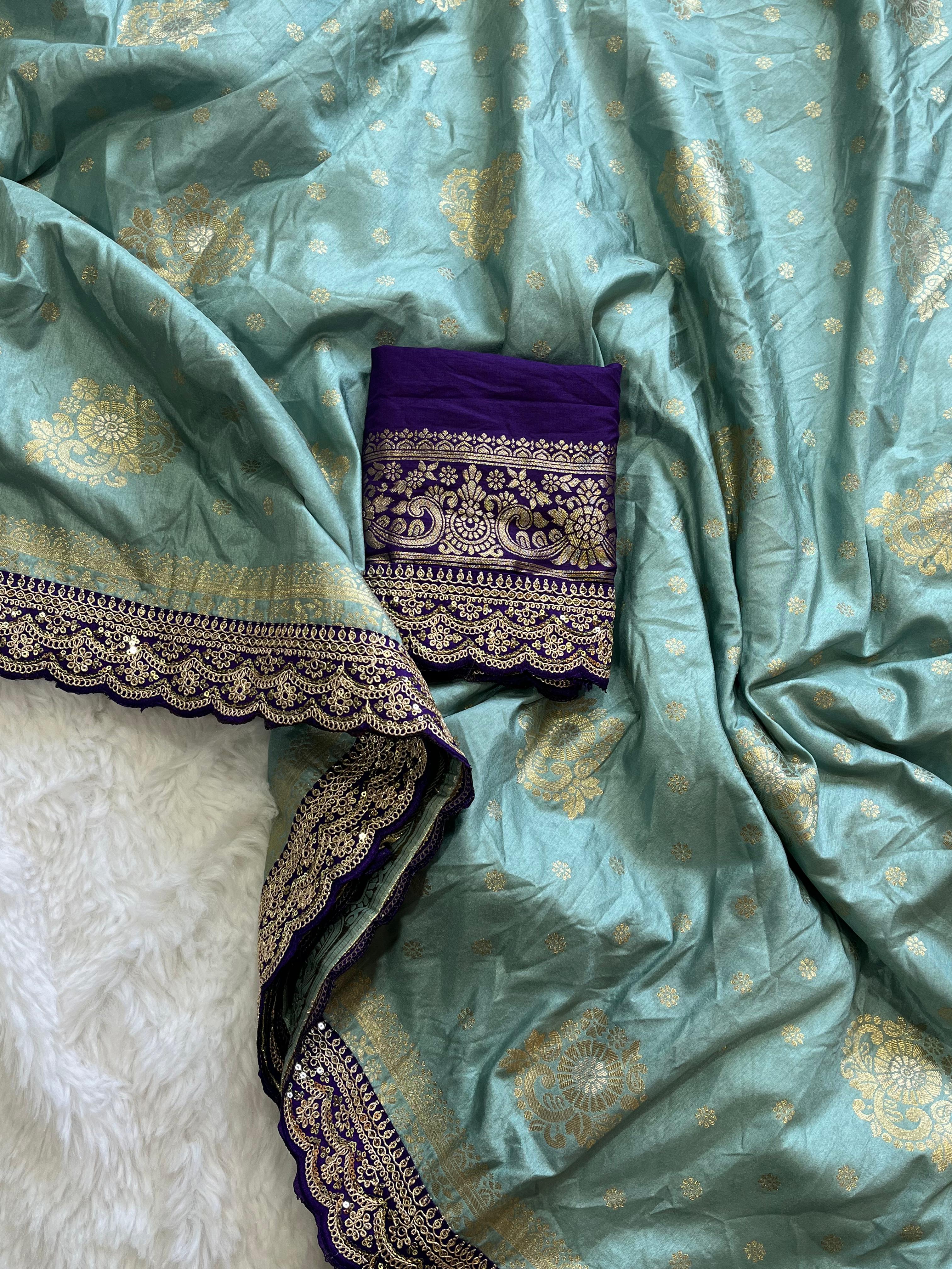 Pure Banarasi Pattu Saree - Anvitha Collections