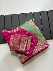 Pure Banarasi Pattu Saree - Anvitha Collections