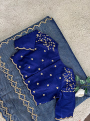 organza saree - Anvitha Collections