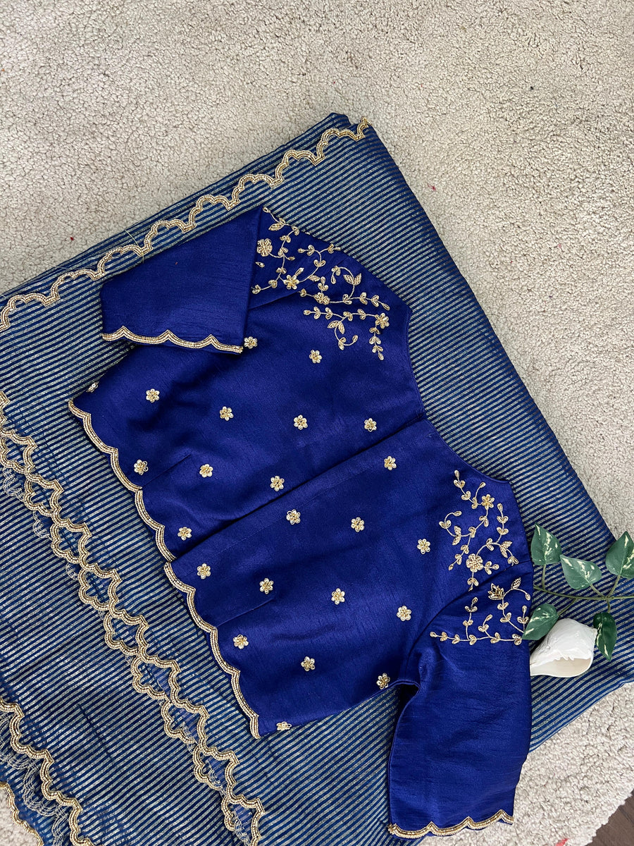 organza saree - Anvitha Collections