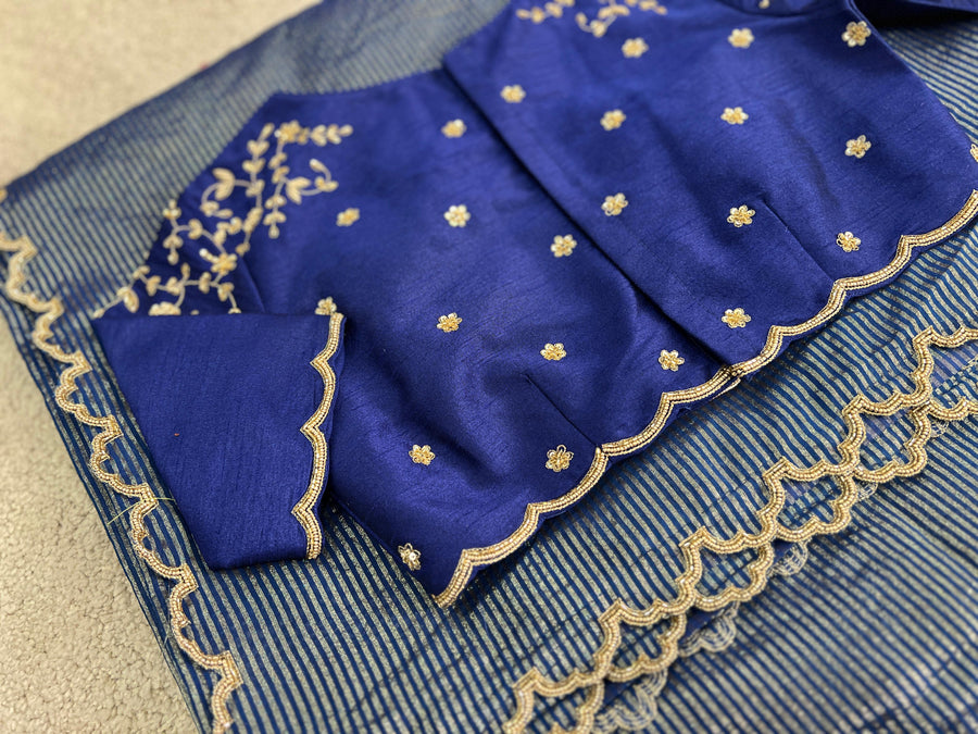 organza saree - Anvitha Collections