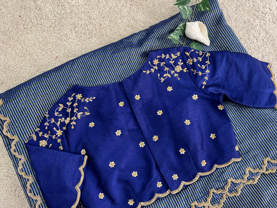 organza saree - Anvitha Collections