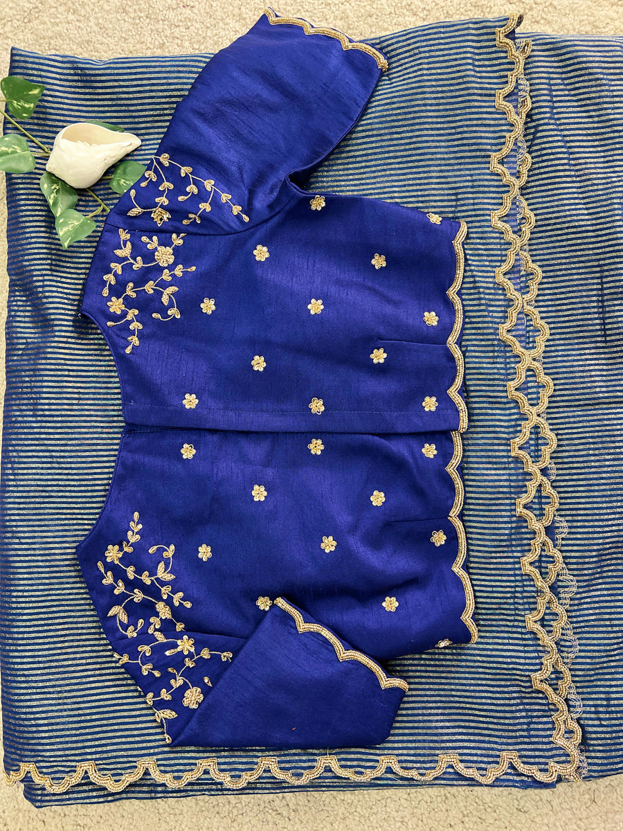 organza saree - Anvitha Collections