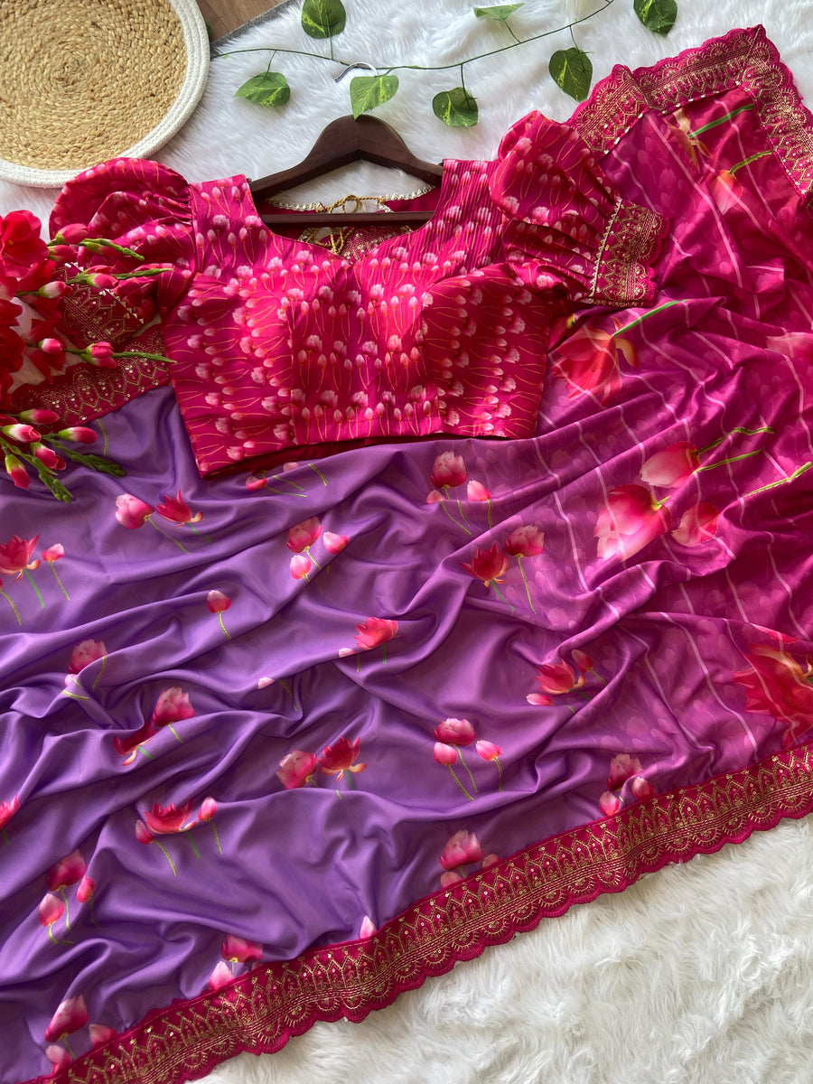 Mangalagiri silk saree - Anvitha Collections