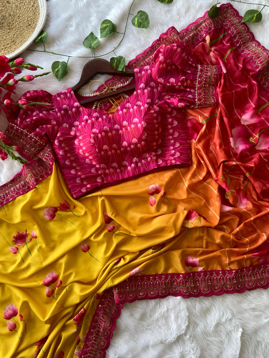 Mangalagiri silk saree - Anvitha Collections