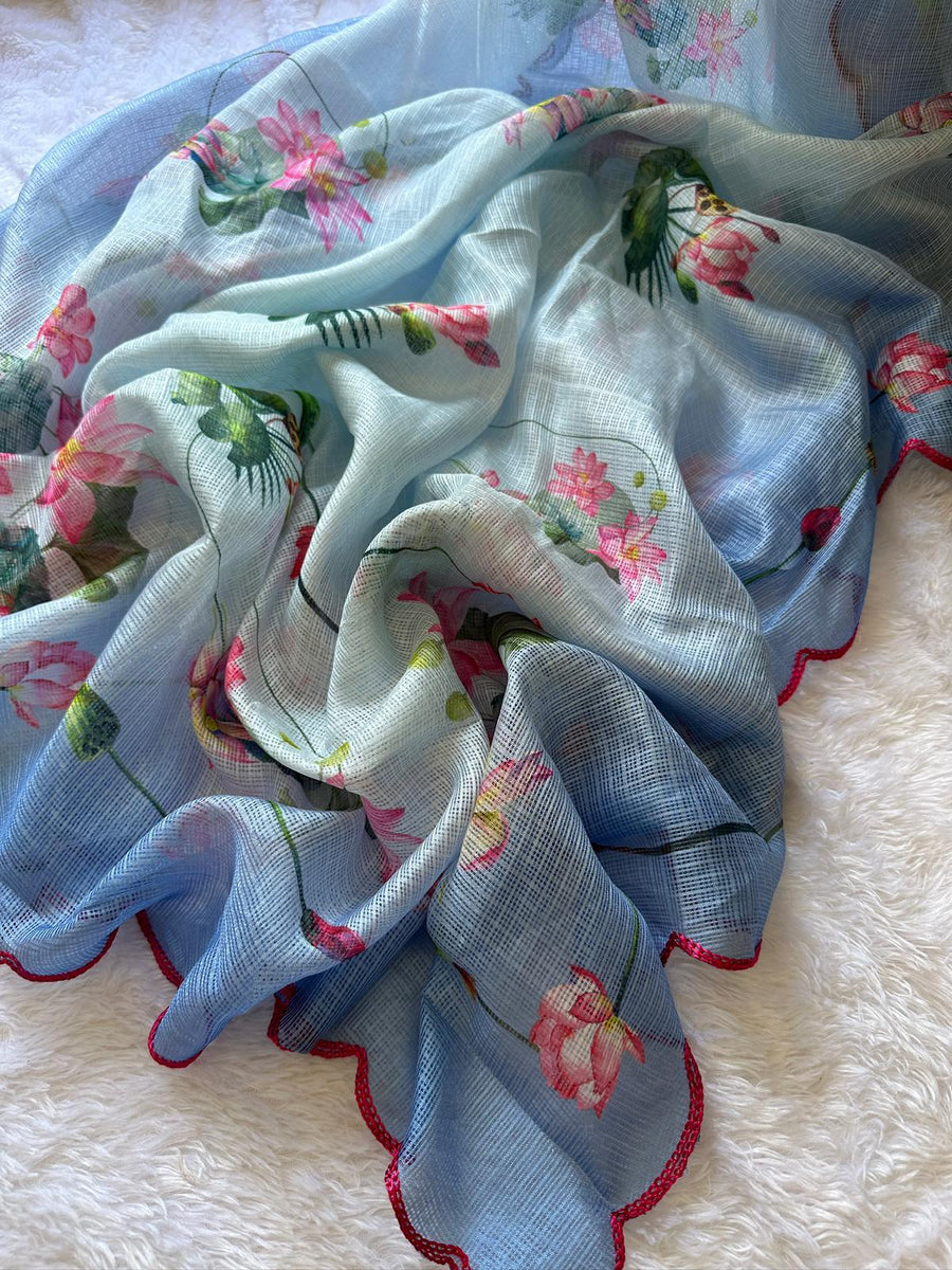 kota doria check design - Anvitha Collections