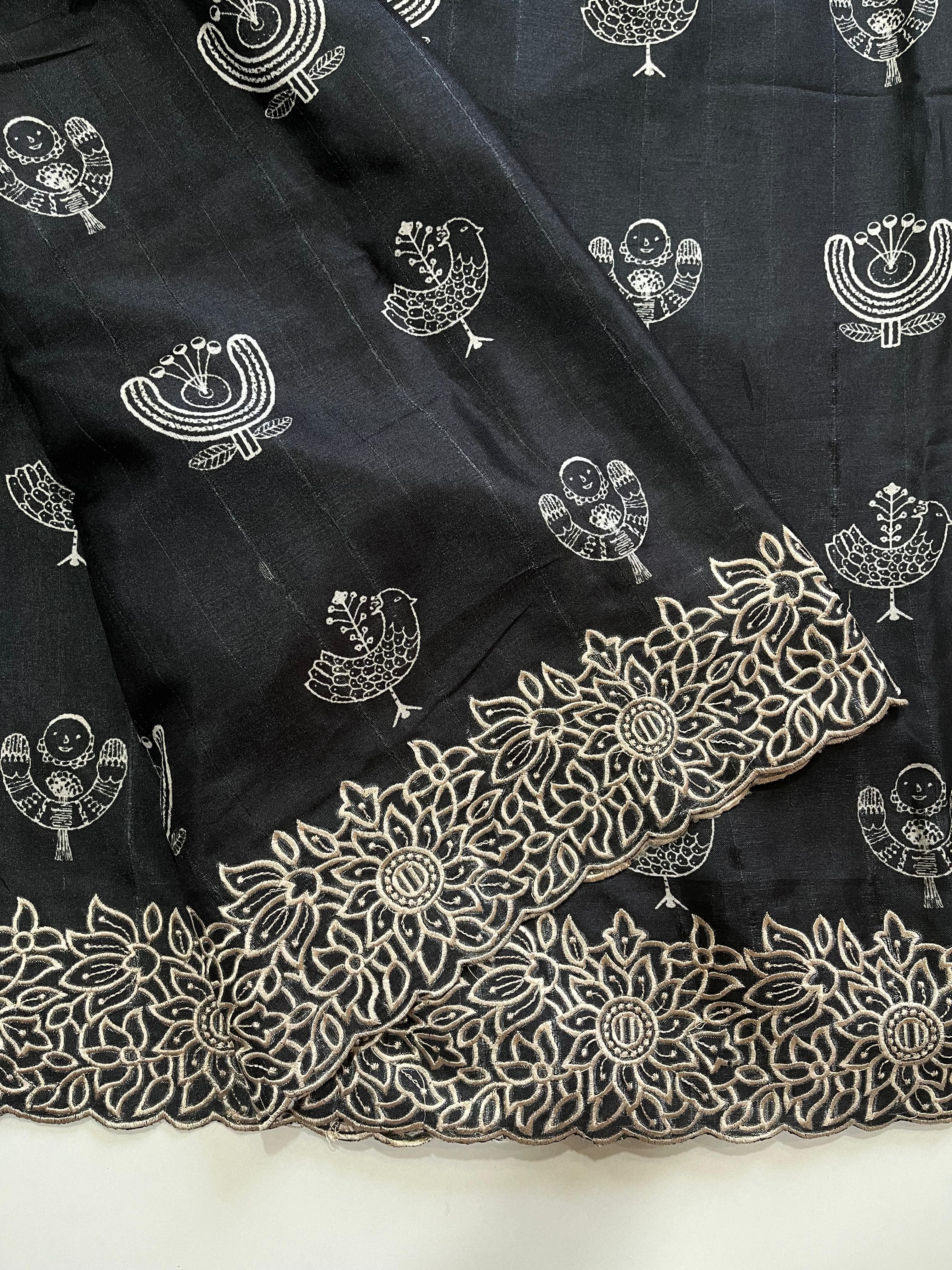 pure tussar silk - Anvitha Collections